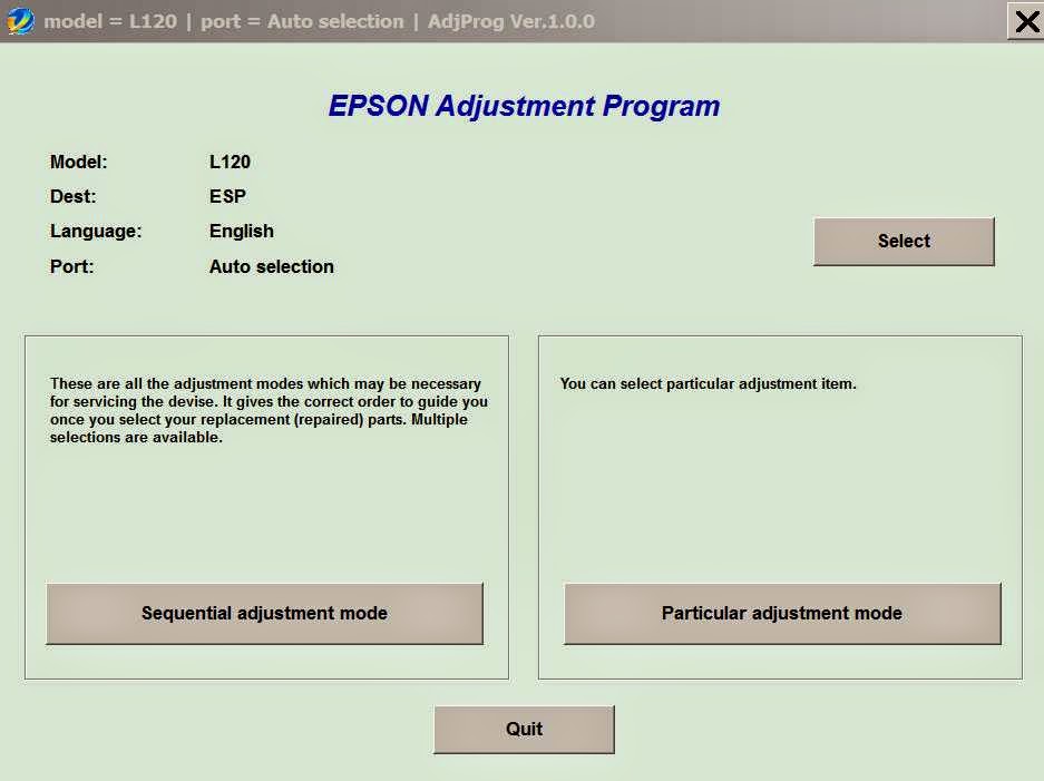 EpsonL220 Ajdustment Program Software For Download File